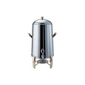 1.5 Gallon Flame Free Thermo-Urn Polished Stainless Steel (Gold Accents)